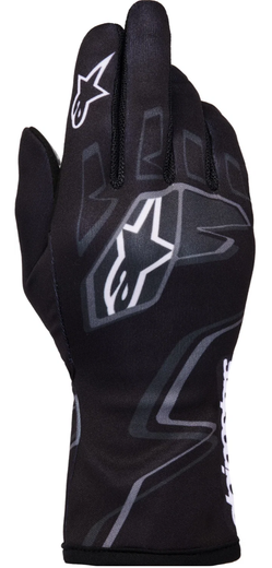 ALPINESTARS TECH-1 K RACE S V2 GRAPHIC 1 -ajohanskat, musta/harmaa